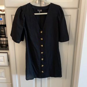 NWOT Topshop Black Dress